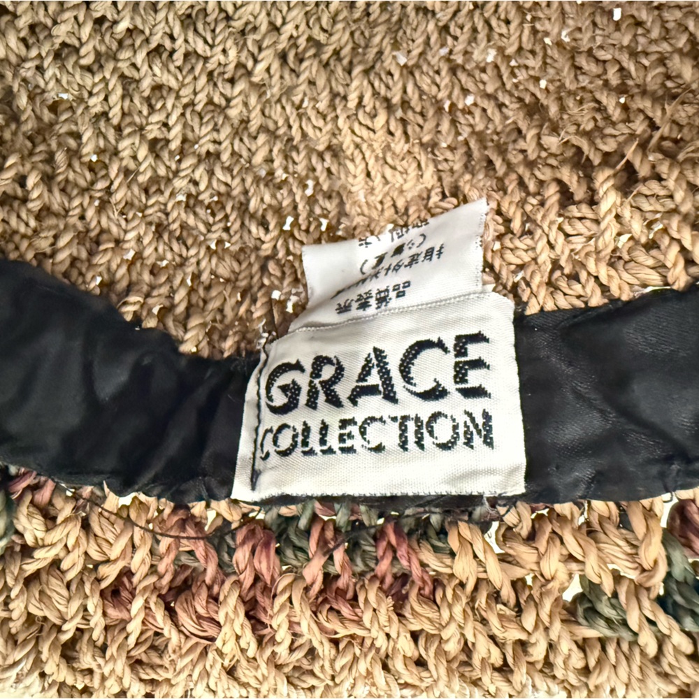 Grace Collection woven hat - Picture 8 of 9